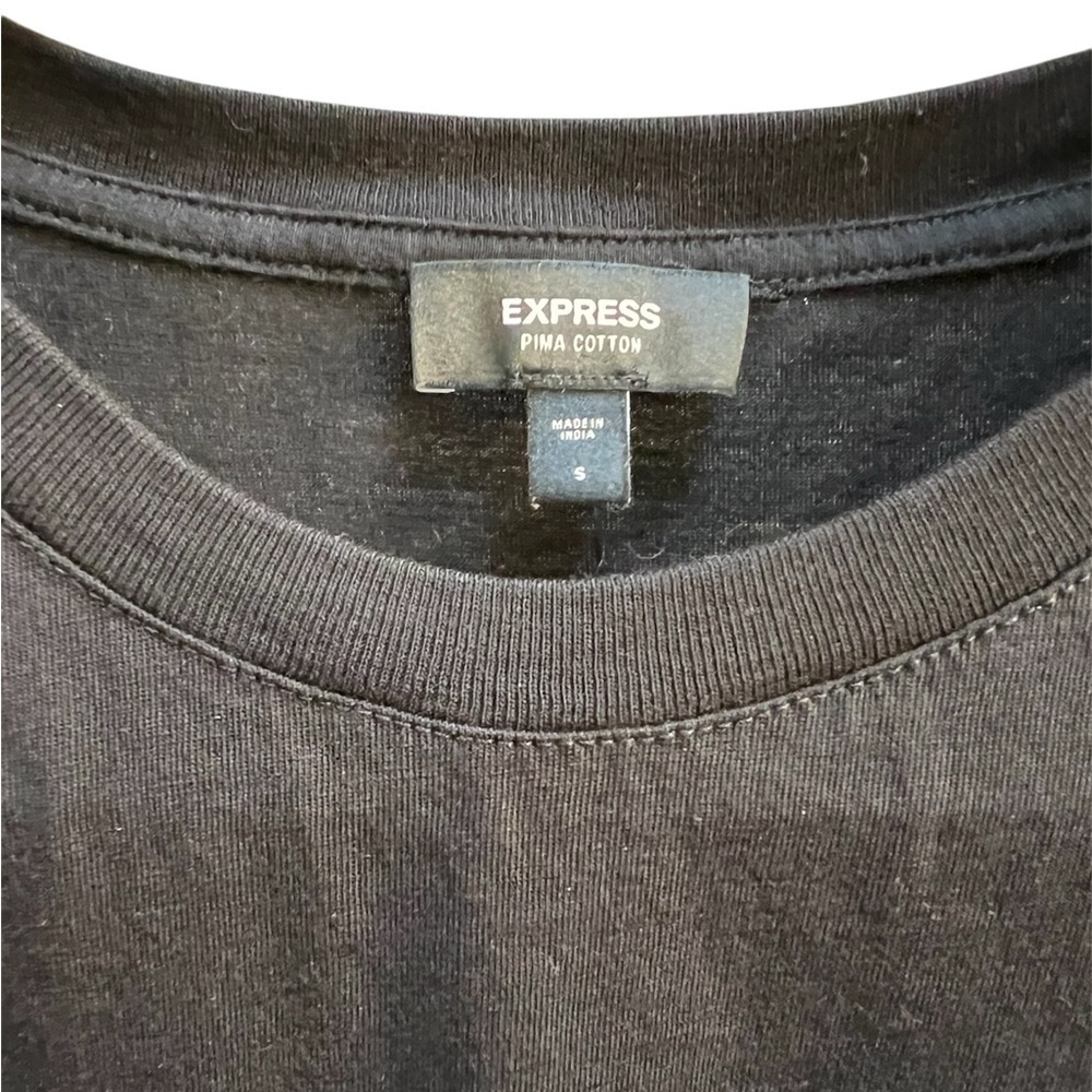 Express Black Graphic T-Shirt Size Small - Picture 2 of 2
